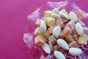 candys and delights in a bowl