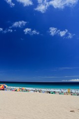 伊豆下田　夏の白浜大浜
