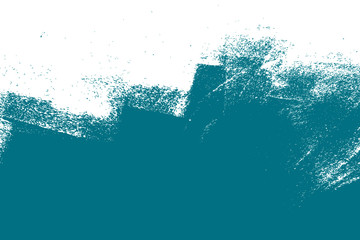 Obraz premium white and green blue paint background texture with brush strokes