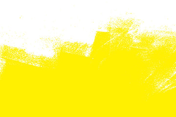  yellow white paint brush strokes background - 282814029