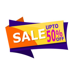 Product price reduction label vector.