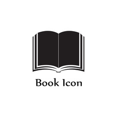 Book reading logo and symbols template