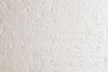 Styrofoam  white texture as background