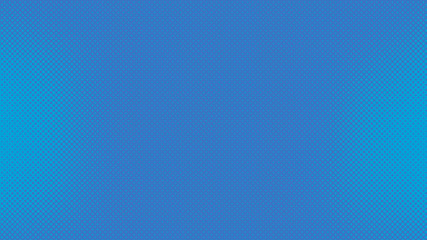 Blue pop art background in vitange comic style with halftone dots, vector illustration template for your design
