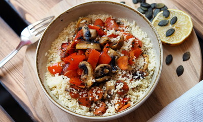 couscous with vegetables