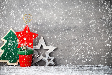 Christmas greeting card.