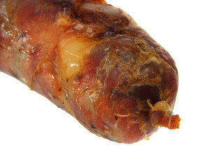 sausage isolated on white background