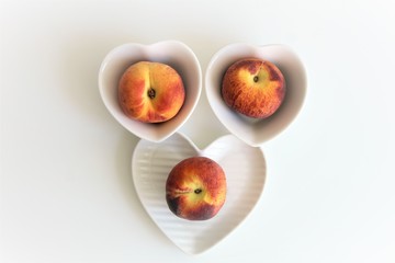 Peach for healthy heart.
