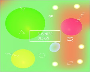 Soft color gradient background.