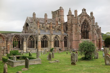 Melrose Abbey, Scotish Borders