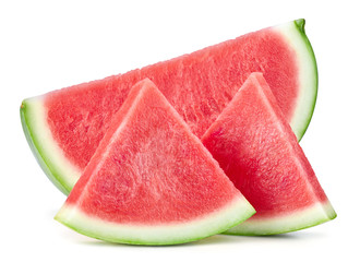 Watermelon slice isolated Clipping Path