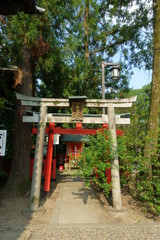 京都、北野天満宮の末社の宗像社