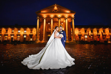 Wiesbaden - Night wedding ceremony with lanterns and lamps