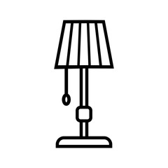 lamp - desk lamp icon vector design template