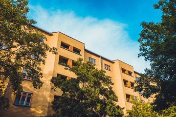 Typical apartment building in central Berlin