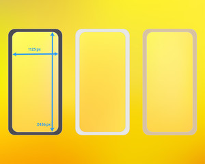 Mesh, multicolor phone backgrounds kit.