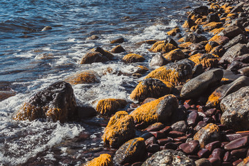 Picturesque sea coast
