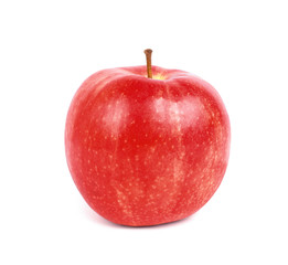 Red apple. Isolated on white background.