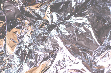 Abstract background of silver color from paper.