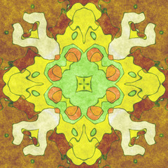 Geometry seamless ornate- napkin paper