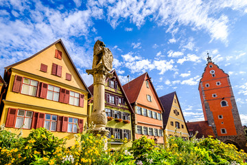 old town of dinkelsbuhl - germany