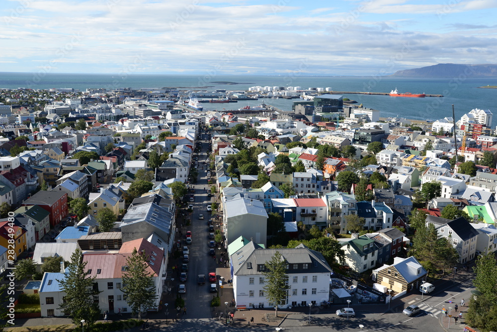 Poster reykiavik, island