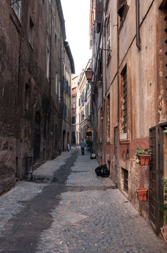 Narrow Italian street