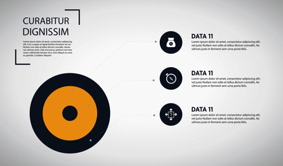 Elements of infographics for presentations templates. Leaflet, Annual report, book cover design. Brochure, layout layout template design