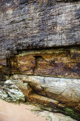 Pattern of stones in northern spain