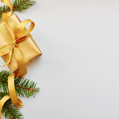 Christmas and New Year holiday border card