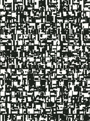 Abstractgrunge vector background. Monochrome composition of irregular graphic elements.