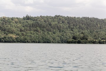 Lac d’Aydat, in the Massif Central in France.