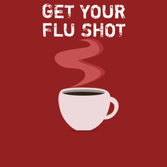 Text sign showing Get Your Flu Shot. Conceptual photo Acquire the vaccine to protect against influenza.