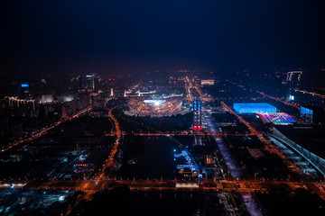 Beijing night scene