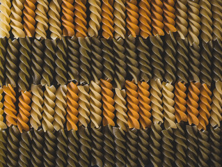 Fototapeta premium Fusilli pasta