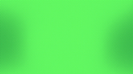 Green retro comic pop art background with dots, cartoon halftone background vector illustration eps10