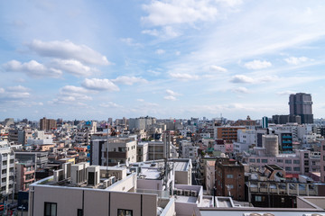 Fototapeta premium View of downtown cityscape in tokyo, Japan.