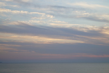 dramatic sky and clouds