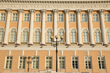 Palais baroque à Saint-Pétersbourg, Russie