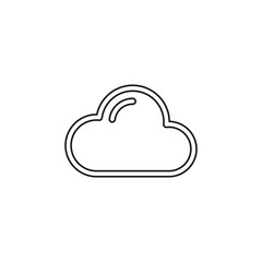 Cloud vector icon