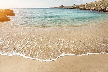Breathtaking natural landscapes and seaside of Puglia, Italy.