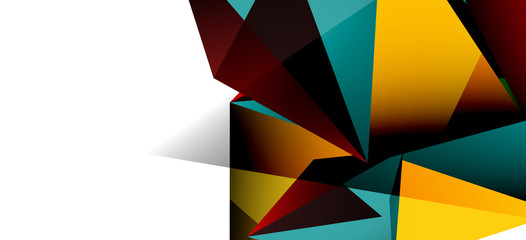 Flyer on white backdrop. Simple design background. Retro style background