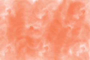 orange hand drawn watercolor blurred marble cloudscape tapestry background pattern   