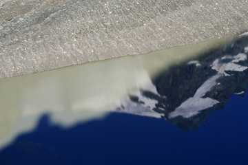 Pasterze glacier in Hohe Tauern National Park, Austria, Europe