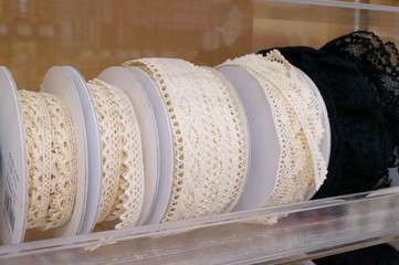 Handmade work material shop Frill ribbon