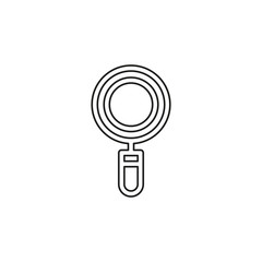 magnifying glass symbol, find icon - search button