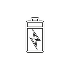 vector Battery charging - power Battery