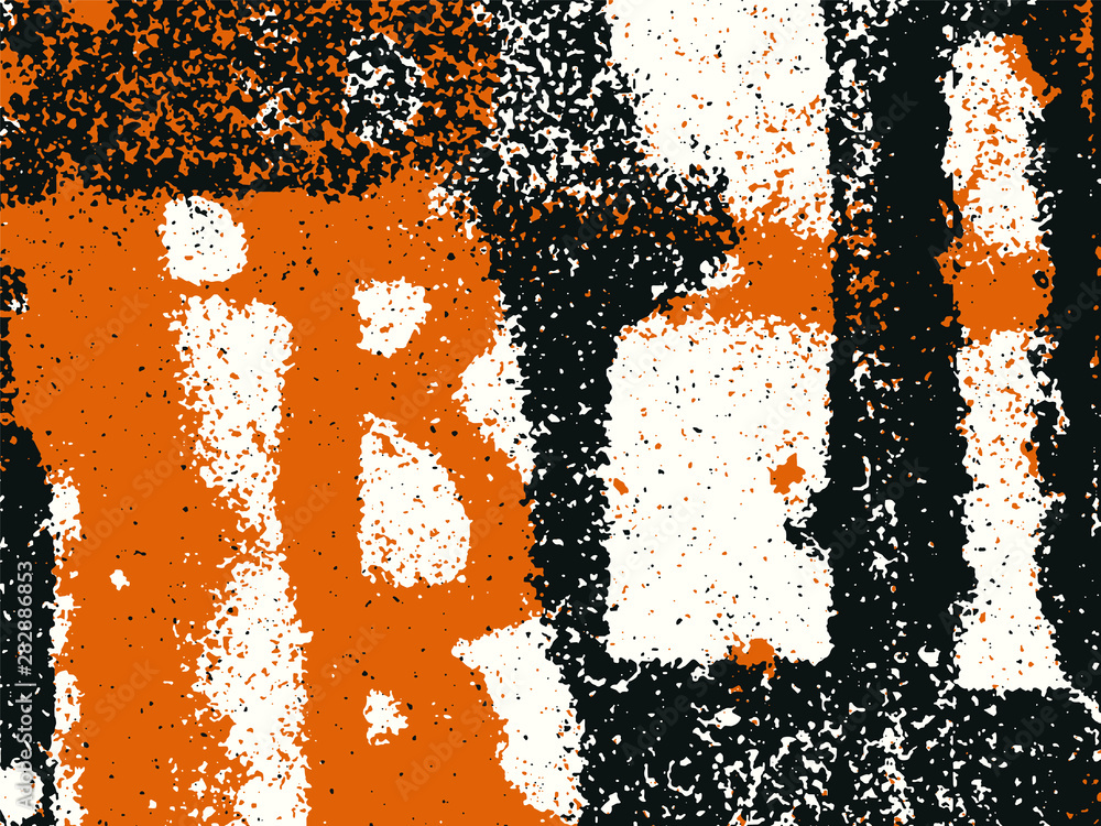 Aufkleber abstract grunge vector background. color composition of irregular overlapping graphic elements.