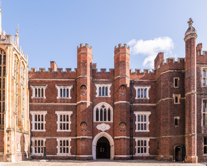 Hampton Court Palace England - obrazy, fototapety, plakaty