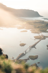 bridge over the islands in Norway